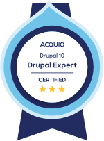 Acquia Triple Certified - Drupal 10