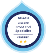 Acquia Certified Front End Specialist - Drupal 10