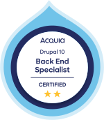 Acquia Certified Back End Specialist - Drupal 10