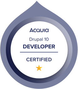 Acquia Certified Developer - Drupal 10